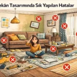 İç Mekân Tasarımında Sık Yapılan Hatalar